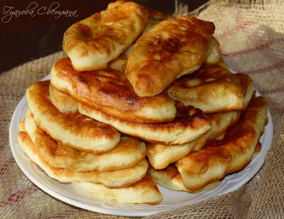 ЖАРЕНЫЕ ПИРОЖКИ С КАРТОФЕЛЕМ И ГРИБАМИ