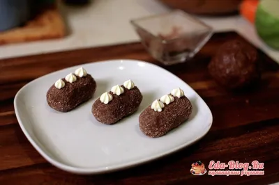 Пирожное картошка из печенья со сгущёнкой. Оригинальный и вкусный  рецепт)😋🧁 | Вкусные Рецепты | Дзен