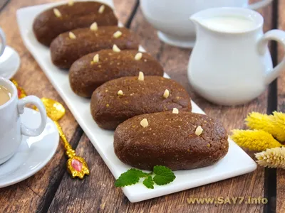 Пирожное картошка из печенья без выпечки 👌 | ВкусноСайт