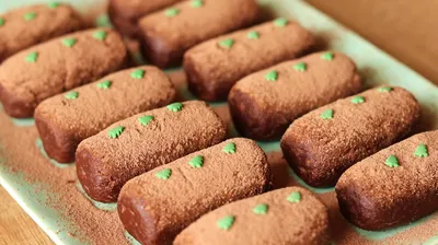 Пирожное картошка из печенья 🌞 | Om - nom - nom🍒 | Дзен