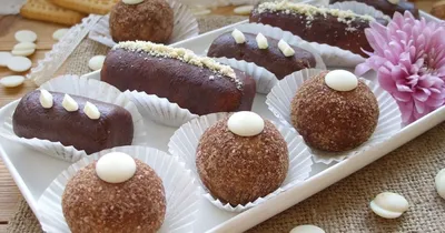 Домашнее пирожное картошка из печенья со сгущенкой и орехами рецепт с фото  пошагово - 1000.menu
