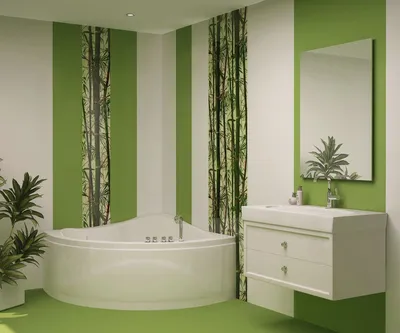 Коллекция Бамбук | Керамическая плитка для ванной комнаты