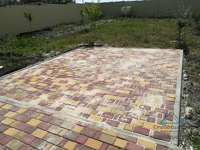 Укладка тротуарной плитки в Киеве - Цена укладки тротуарной плитки от  180грн./м2