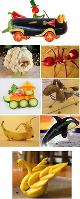 Поделки из овощей своими руками: 138 фото идей изделий для детского сада и  школы