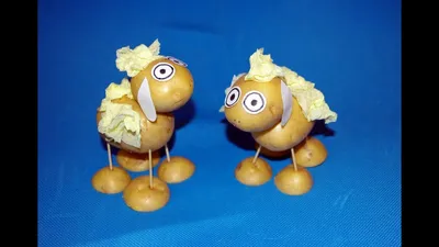 Из Овощей Поделки | TikTok