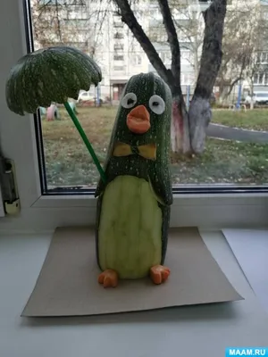 Поделки из овощей и фруктов своими руками для выставки. Самые красивые  осенние поделки в детский сад и в школу