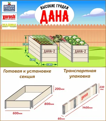 Высокие грядки своими руками | Всё своими руками | Дзен