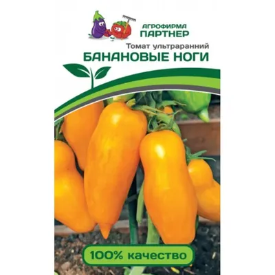 Семена Томат \"Банановые ноги\", Партнер купить по цене 175 ₽ в  интернет-магазине KazanExpress