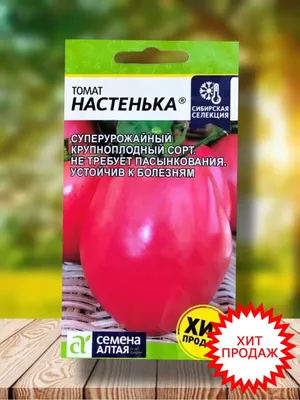Томат Настенька от агрофирмы Семена Алтая - «Эх, тёзка, зачем тебя мы  посадили! » | отзывы