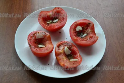 Закуска на помидорах с сыром и яйцами - 1001 рецепт