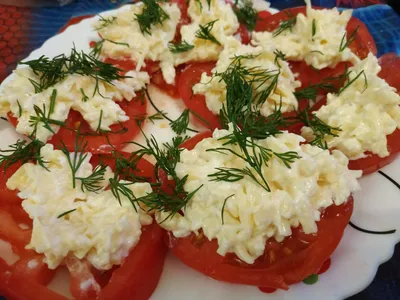 Помидоры с творожным сыром и чесноком рецепт с фото пошагово | Рецепт |  Закуски, Помидоры, Рецепты