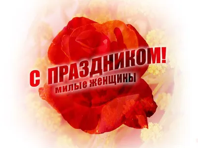 Красивые картинки поздравлений с 8 марта (50 фото) • Прикольные картинки и  позитив