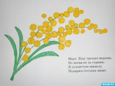 Плакат \"С 8 Марта\" №10 для детского сада id988 - Плакат на 8 марта -  Плакаты и постеры на день рождения и юбилей