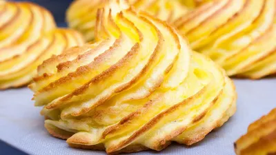 Картофель \"Герцогиня\" на праздничный стол! Оригинальный гарнир из картофеля!  - YouTube