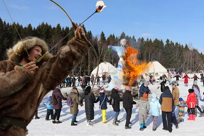Народный областной праздник \"Масленица в Радищево\"
