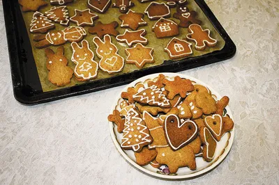 Быстро, вкусно, красиво! Рождественские пряники на елку