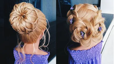 63 детские прически на выпускной в детский сад | Hair styles, Girl hair  dos, Kids hairstyles