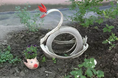 Поделки из пластмассовых ведер (Большое количество фото!) - treepics.ru