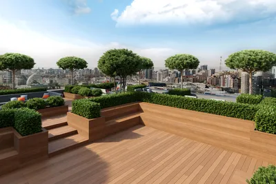 The Garden at 120. Самый большой сад на крыше в Лондоне