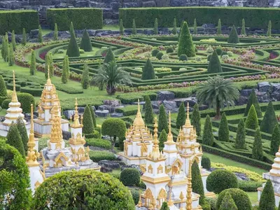 Тропический сад Нонг Нуч близ Паттайи. Таиланд. Фотопрогулка