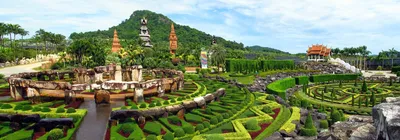 Нонг Нуч - тропический парк в Паттайе, Таиланд