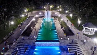 Часть сада Шевченко в Харькове открыли: фото каскадного озера с высоты  птичьего полета - Харьков Vgorode.ua