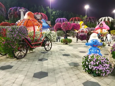 Парк цветов в Дубае - Dubai Miracle Garden