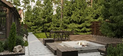 Проект в Скандинавском стиле - Green Garden