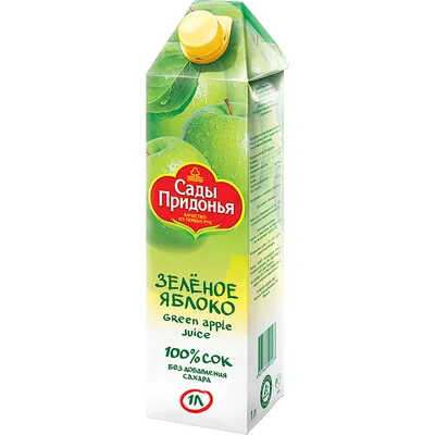 СОК САДЫ ПРИДОНЬЯ 1 Л ЯБЛОКО ПРЯМОГО ОТЖИМА ОСВЕТЛЕННЫЙ – купить за 145.19  р. | FreshMarket