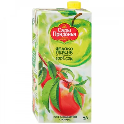 Сок \"Sady Pridonya\" Exclusive Green Apple, 1 л — купить сок \"Сады Придонья\"  Эксклюзив Зеленое Яблоко, 1000 мл – цена 174 руб, отзывы в Winestyle