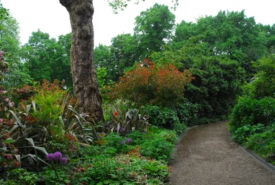 Фото Великобритания Waddesdon Manor Gardens Природа Сады 1920x1122