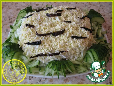Салат \"Березка\" с курицей и грибами, пошаговый рецепт с фото | Простые  рецепты с фото