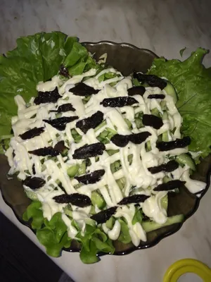 Салат белая береза с курицей - 82 photo