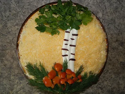 🎄ЗАПИШИТЕ ЭТОТ РЕЦЕПТ САЛАТА \"БЕРЕЗКА\". ОЧЕНЬ ПРОСТОЙ, НЕРЕАЛЬНО ВКУСНЫЙ и  сочный на НОВОГОДНИЙ СТОЛ - YouTube