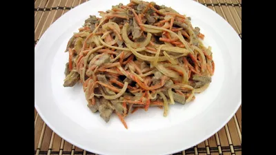 Салат с печенью - Страсти