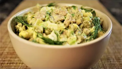 Салат из печени, пошаговый рецепт на 8629 ккал, фото, ингредиенты - Eva