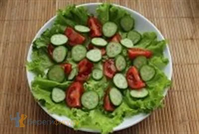 Салат из сырых овощей с яблоком и кориандром | Кулинарные рецепты с фото  пошагово