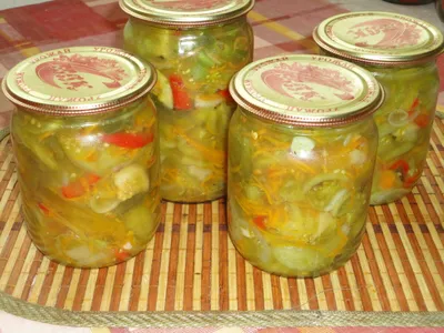 Закрутки на зиму рецепт салата из зеленых помидоров - Новости Вкусно