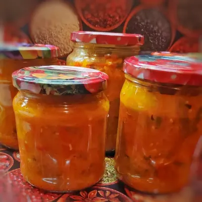 Салат из зеленых помидоров на зиму, очень вкусный рецепт | Простые рецепты  с фото