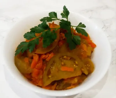 Зелёные помидоры по- корейски на зиму. Просто и вкусно! - YouTube