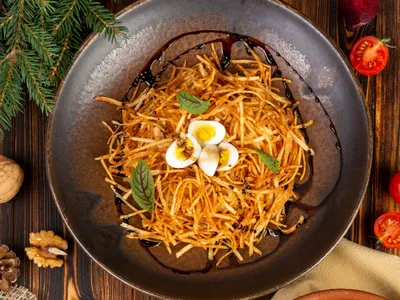 Салат с картофелем пай и корейской морковью — рецепт с фото пошагово