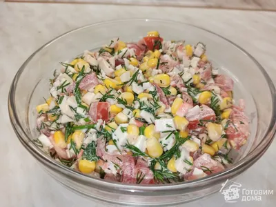 Салат с крабовыми палочками и овощами - пошаговый рецепт с фото на Готовим  дома