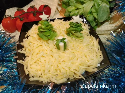 Салат с курицей, ананасами и сыром пошаговый рецепт с фото