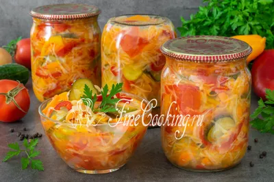 7 вкусных салатов с огурцами на зиму, которые пора начинать готовить —  читать на Gastronom.ru