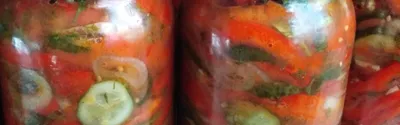 Салат из капусты на зиму с болгарским перцем рецепт с фото пошагово -  1000.menu