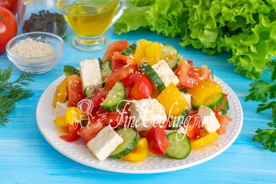 Салат из печеных овощей с фетой рецепт – Итальянская кухня: Салаты. «Еда»
