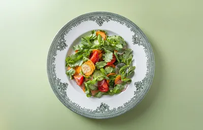 Яркий и сытный овощной салат за 10 минут (готовлю часто, меняю только  заправку) | СмакБург | Дзен