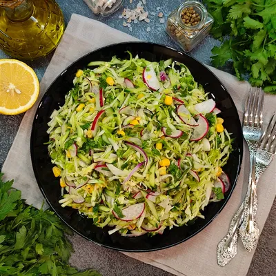 Салат из сезонных овощей рецепт – Европейская кухня: Салаты. «Еда»