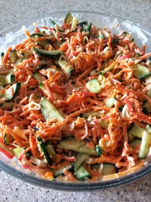 Салат с репой и корейской морковью | Проект Роспотребнадзора «Здоровое  питание»