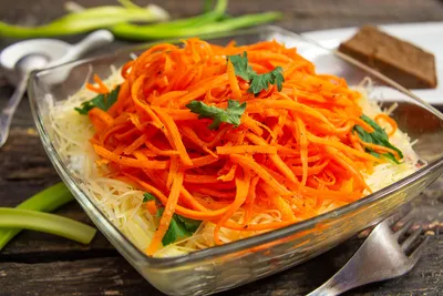 Салат с фасолью и корейской морковью - рецепт автора Светлана Лыжина ❗  Амбассадор